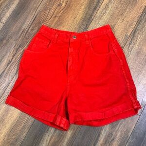Bill BLASS vintage red shorts